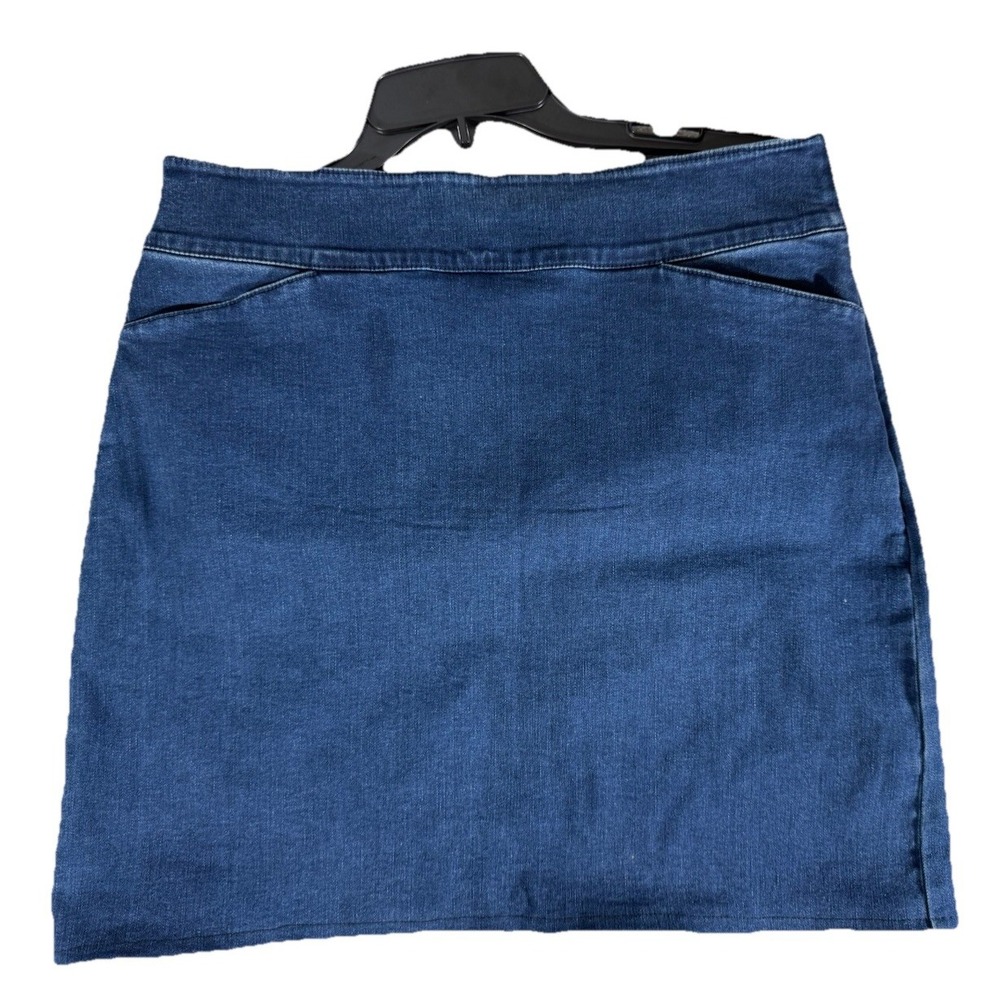 Talbots Stretch Denim Skirt‎ Size 10